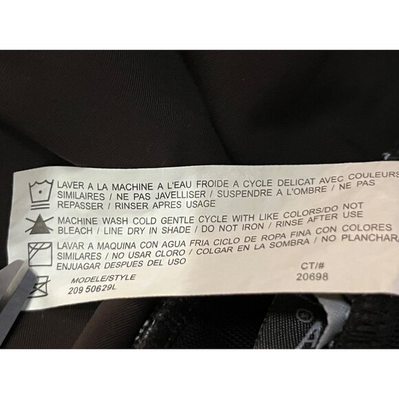 Christina Swimsuit Womens 16L Tall One Piece Blue Brown Lined Scoop Back Used - Picture 12 of 12